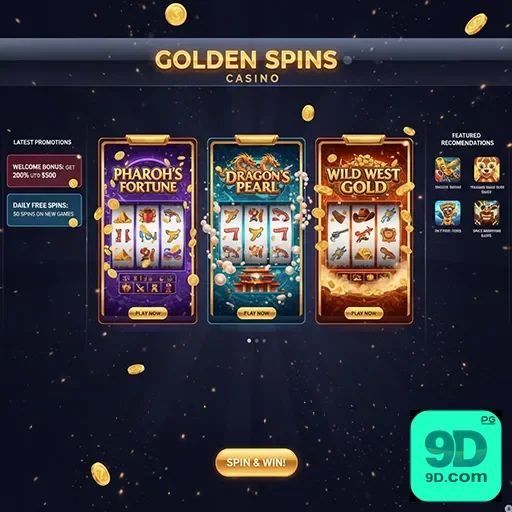 Vibrant fiesta celebration with casino gaming elements - 9da44